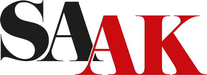 Logotyp för SAAK, Sveriges arbetares a-kassa