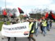 Demonstrationståg med fackföreningen Norrköpings LS av SAC Syndikalisterna.