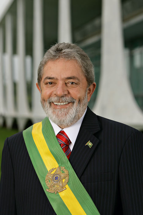 Lula da Silva, politiker i Brasilien.