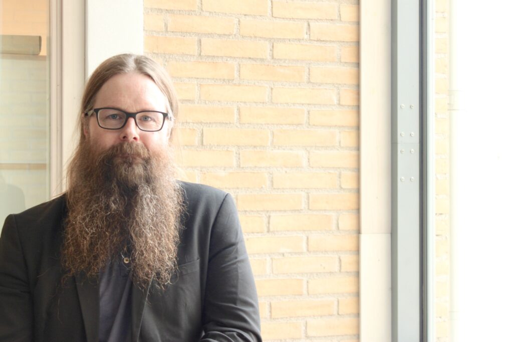 Porträtt av Ragnar Lundström, klimatforskare vid Umeå universitet