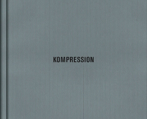Omslag till diktsamlingen Kompression som är skriven av Emil Boss