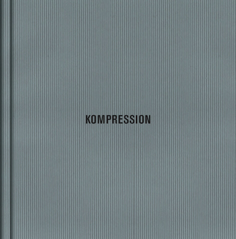 Omslag till diktsamlingen Kompression som är skriven av Emil Boss
