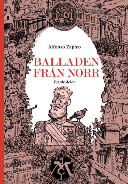 Omslagsbild till boken Balladen från norr, del 4, av Alfonso Zapico.