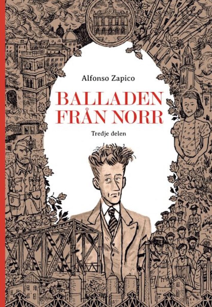 Omslagsbild till boken Balladen från norr, del 3, av Alfonso Zapico.