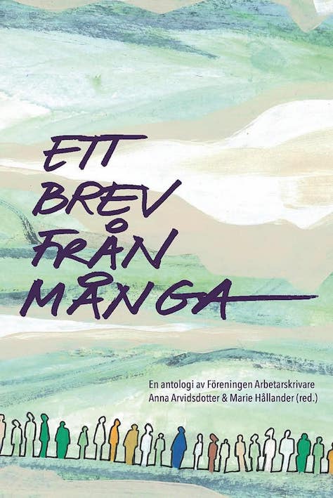 Bokomslag till antologin "Ett brev från många"