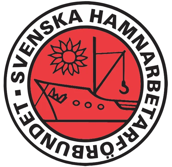 Svenska hamnarbetarförbundets logotyp.