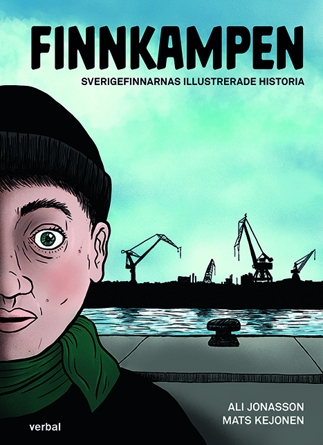 Omslag till boken Finnkampen av Ali Jonasson och Mats Kejonen
