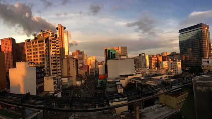 Stadsmiljö i Caracas.